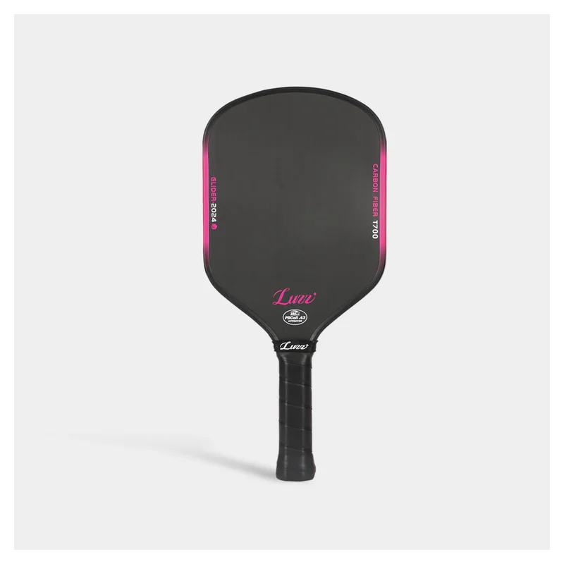 LUZZ Glider 2026 16mm Raw Carbon Pickleball Paddle