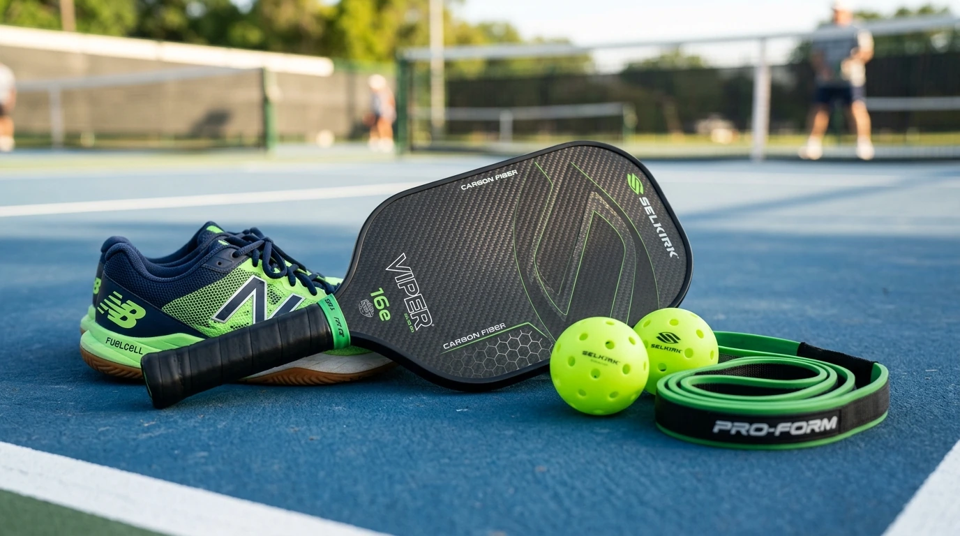 how to play pickleball singles elongated paddle and athletic conditioning gear