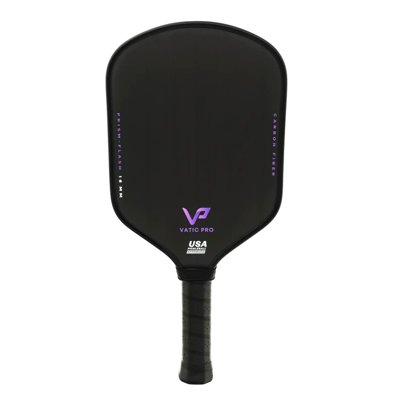 Vatic Pro Prism Flash 16mm Raw Carbon Fiber Pickleball Paddle