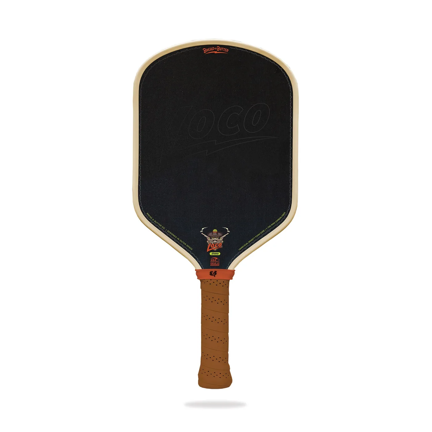 Bread & Butter Loco 14mm elongated thermoformed power pickleball paddle