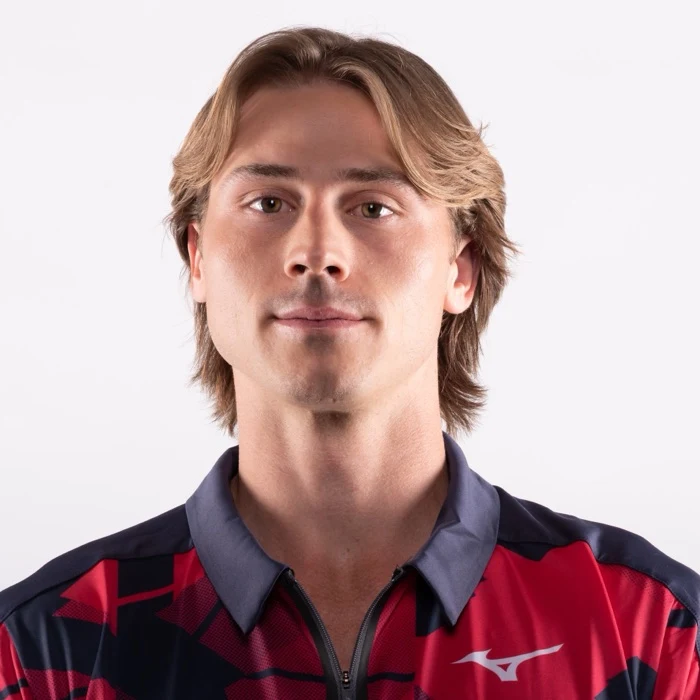 Christian Alshon official PPA Tour studio athlete portrait, World No. 5 singles and doubles star