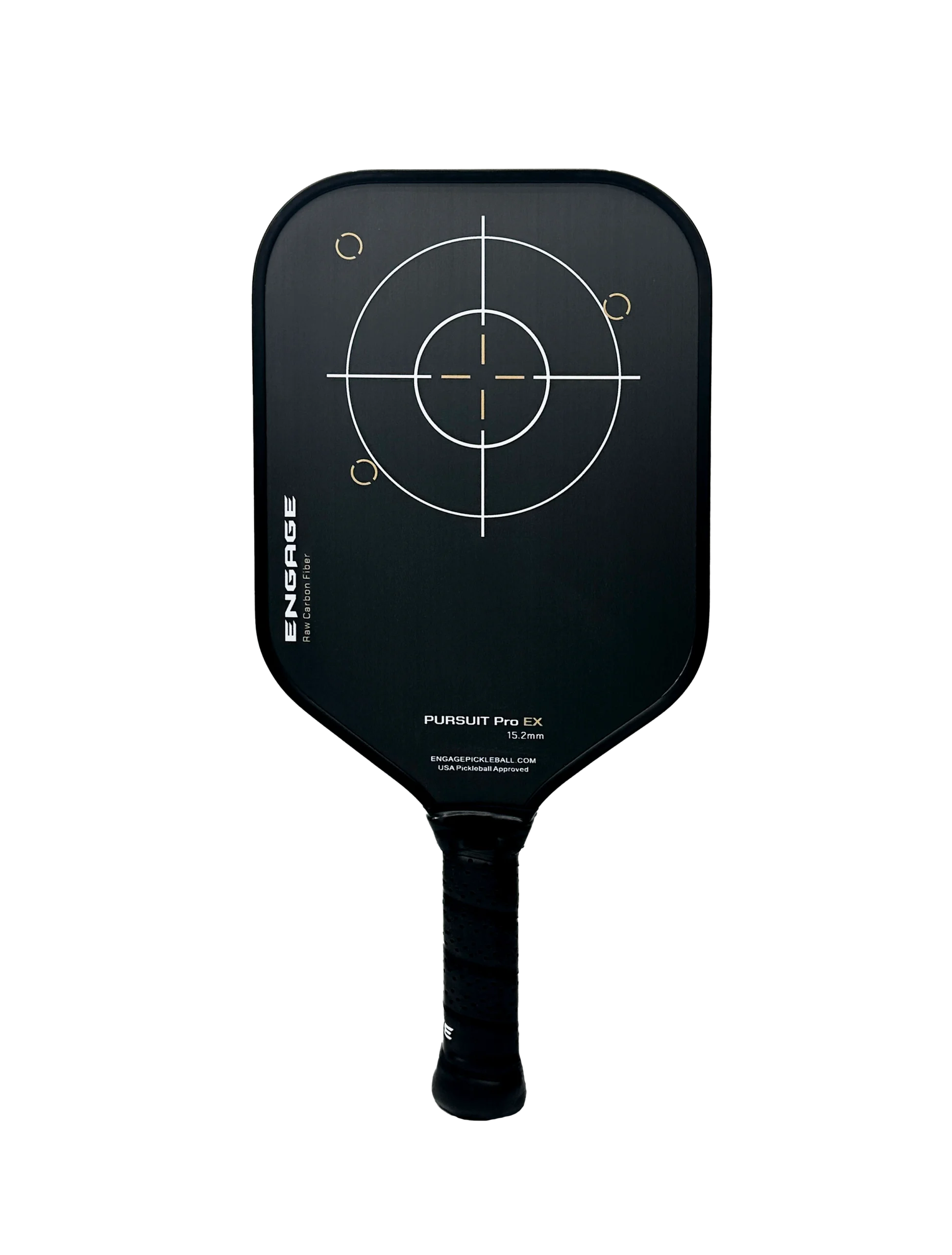 Engage Pursuit Pro EX 6.0 15.2mm MachPro raw carbon pickleball paddle official product photograph
