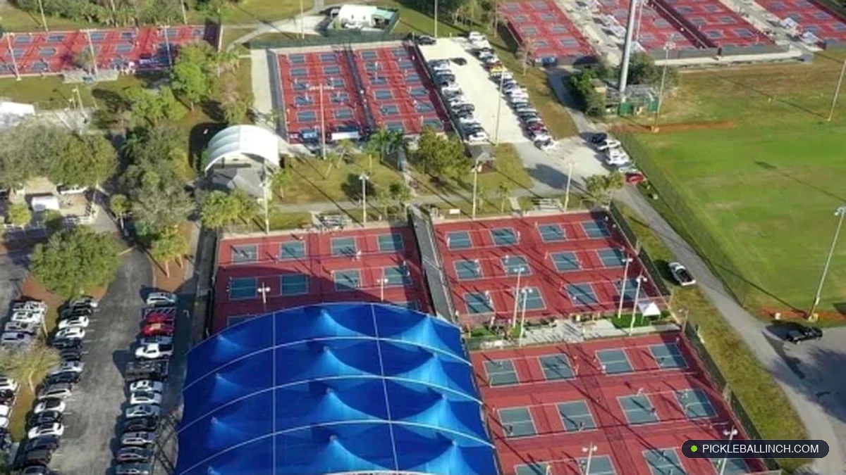 East Naples Community Park 66 dedicated pickleball courts home of the US Open Pickleball Championships