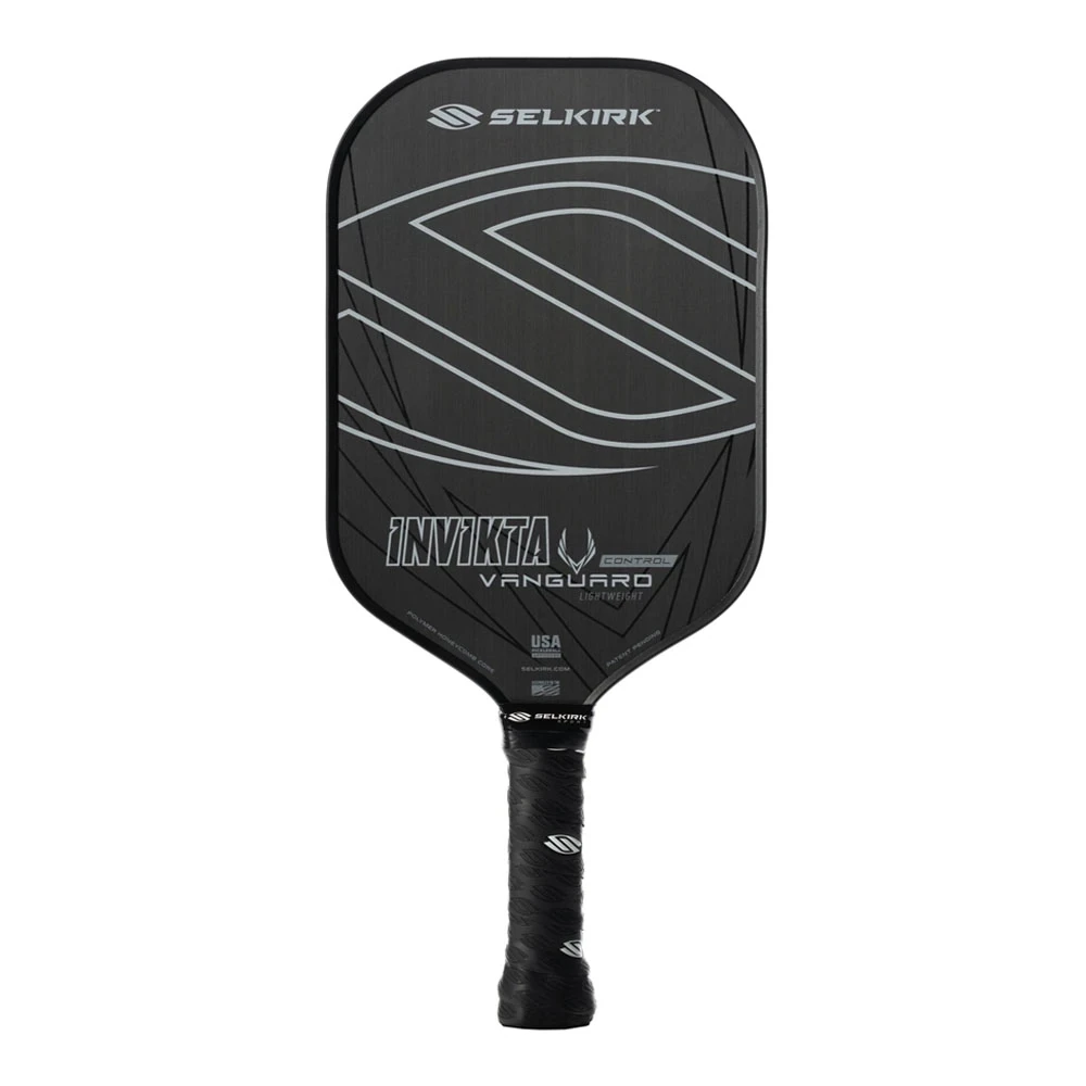 Selkirk VANGUARD Control Invikta 16mm QuadCarbon pickleball paddle official product photograph